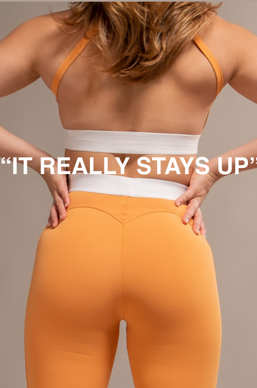 BLACK ACTIVEWEAR LEGGING |COLOR:ORANGE