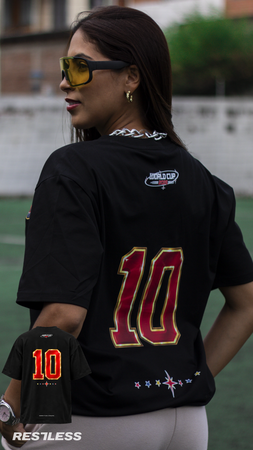 CAMISETA PARA EL MUNDIAL FUTBOL COLOMBIA UNISEX HOMBRE MUJER 2026|Color:NOIR