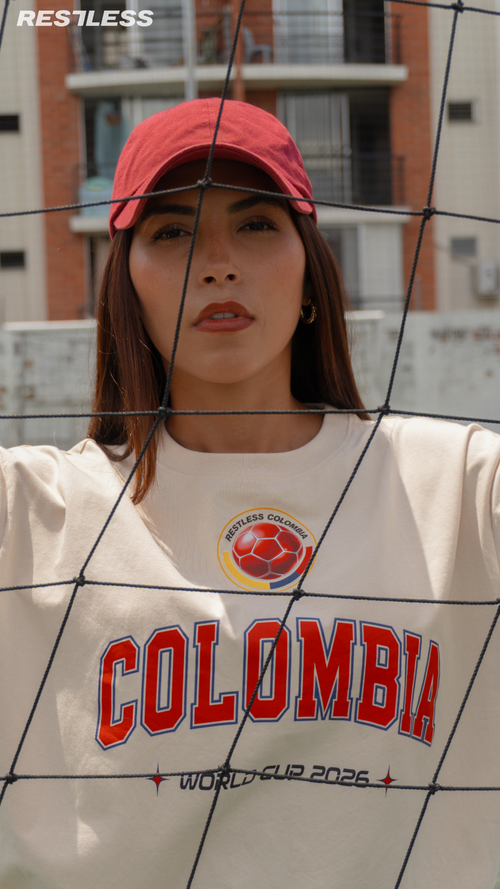 CAMISETA PARA EL MUNDIAL FUTBOL COLOMBIA 2026|Color:GOLD